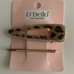 Hair clips by D’Bello Accessories! Perfect for dressing up a cute hairstyle!